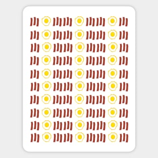 BACON Strips And Eggs Sticker